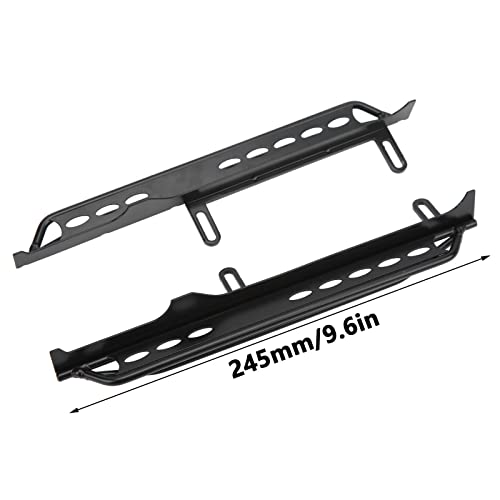 RC Metal Pedal Side Board High Simulation Heavy Duty Iron RC Metal Pedal for Axial Scx6