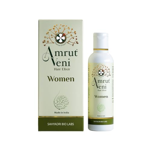 Amrutveni Hair Elixir Oil for Women – Biotechnologically Engineered with 40+ Herbal Actives, Protects Against Dandruff & Micro-Infections, Non-Sticky Nourishment for Healthy Hair, 100ML