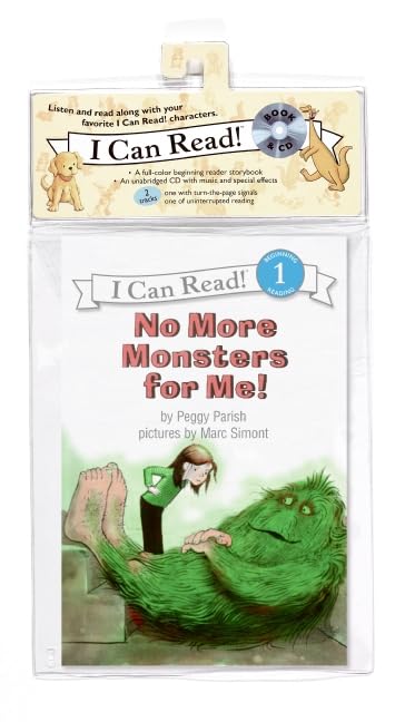 No More Monsters for Me! Book and CD (I Can Read Level 1)