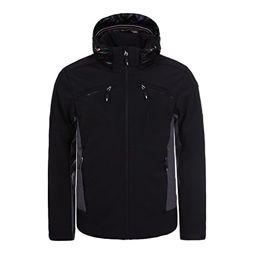 ICEPEAK Herr Carter Softshell jacka svart M