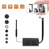 Cámara ultracompacta: Esta cámara mini escondida es fácil de ocultar, graba fotos y videos.Transmisión remota de video en tiempo real a través de un teléfono inteligente a menos de 10 metros.