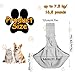 Hundetragetasche Welpen,Hunde Tragetasche Hundetasche für Kleine Hunde 7.5kg,mit Sicherheitsschnalle,Grau Verstellbar Wendbarer Transporttasche für Outdoor-Gehen, Reisen, Einkaufen