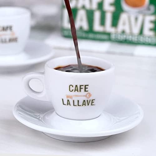 Cafe La Llave Espresso Dark Roast Ground Coffee - 8.8 Ounce (Pack of 12)