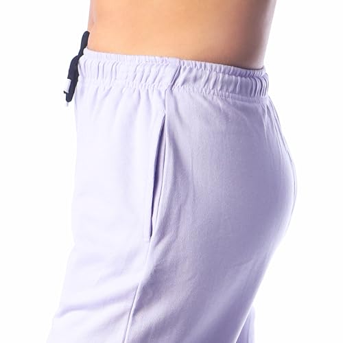 Image of London Hills Women High Rise Flared Track Pants Cotton Blend Regular Fit Joggers Track Pants Solid Track Pants