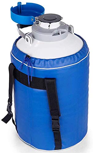 Drohneks Liquid Nitrogen 6L Liquid Nitrogen Storage Tank Static Cryogenic Container