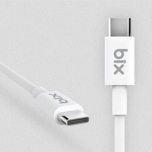 Bix BX-UC02C 60W Type-C to Type-C Hızlı Şarj ve Data Kablosu 1.2 Metre Beyaz