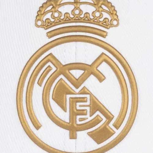 Real Madrid FC Rm3Go19 Adult Unisex, White/Gold miniatura 5