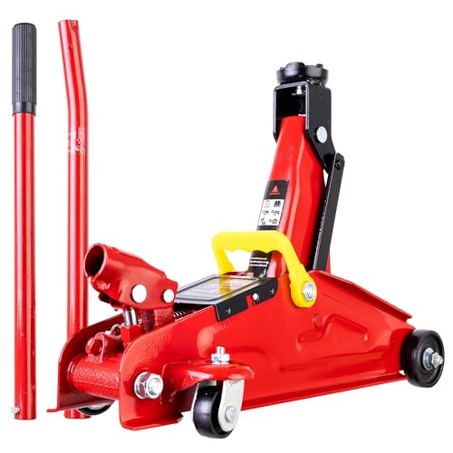 TC TECHNIC Gato de coche hidráulico de elevación 2Ton Big Red 135 â 340 mm Soportes y cuñas - Imagen 3