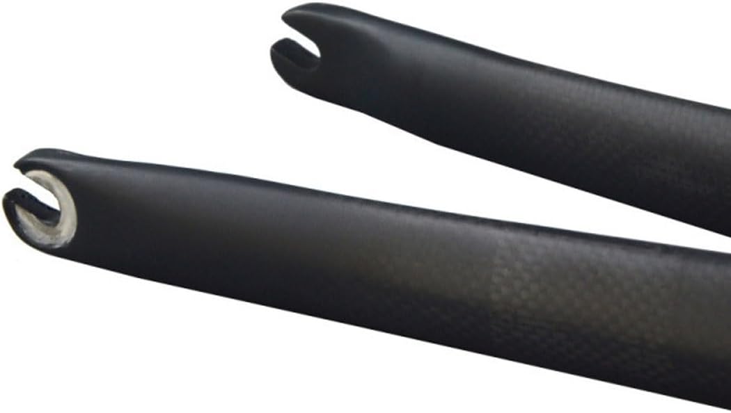 Fourche Carbone Rigide Pour Vélo De Route – 700x25C, Frein Sur Fourche, Taillant Conique