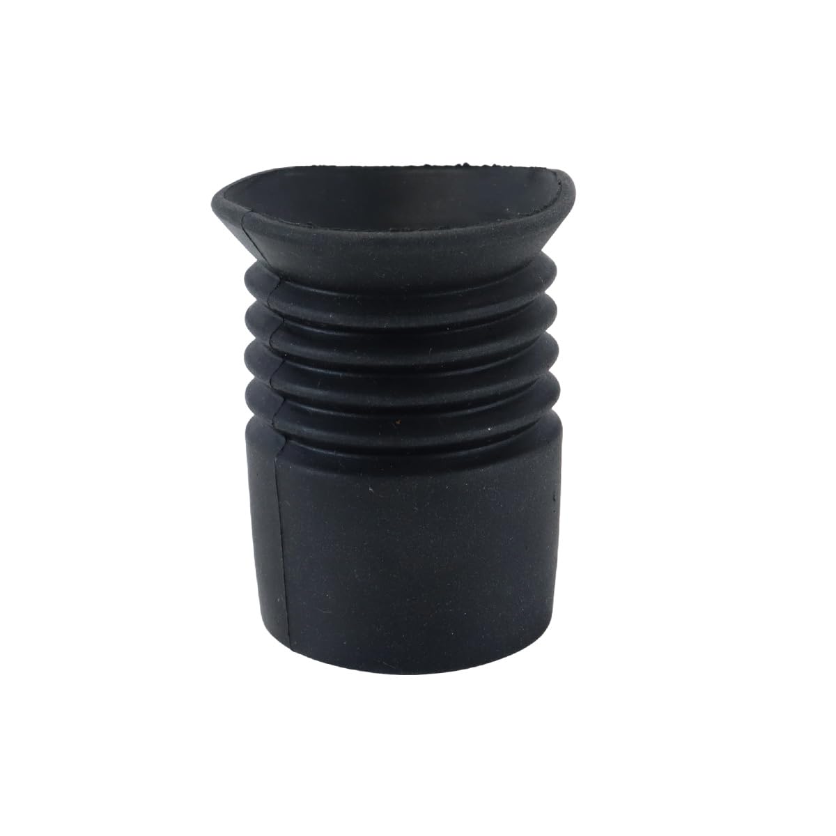 Protezione per oculare Ottico per telescopio da 40 mm, Copertura in Gomma Anti-rinculo, Copertura Flessibile per Estensione dell'obiettivo, Visiera Nera per telescopio