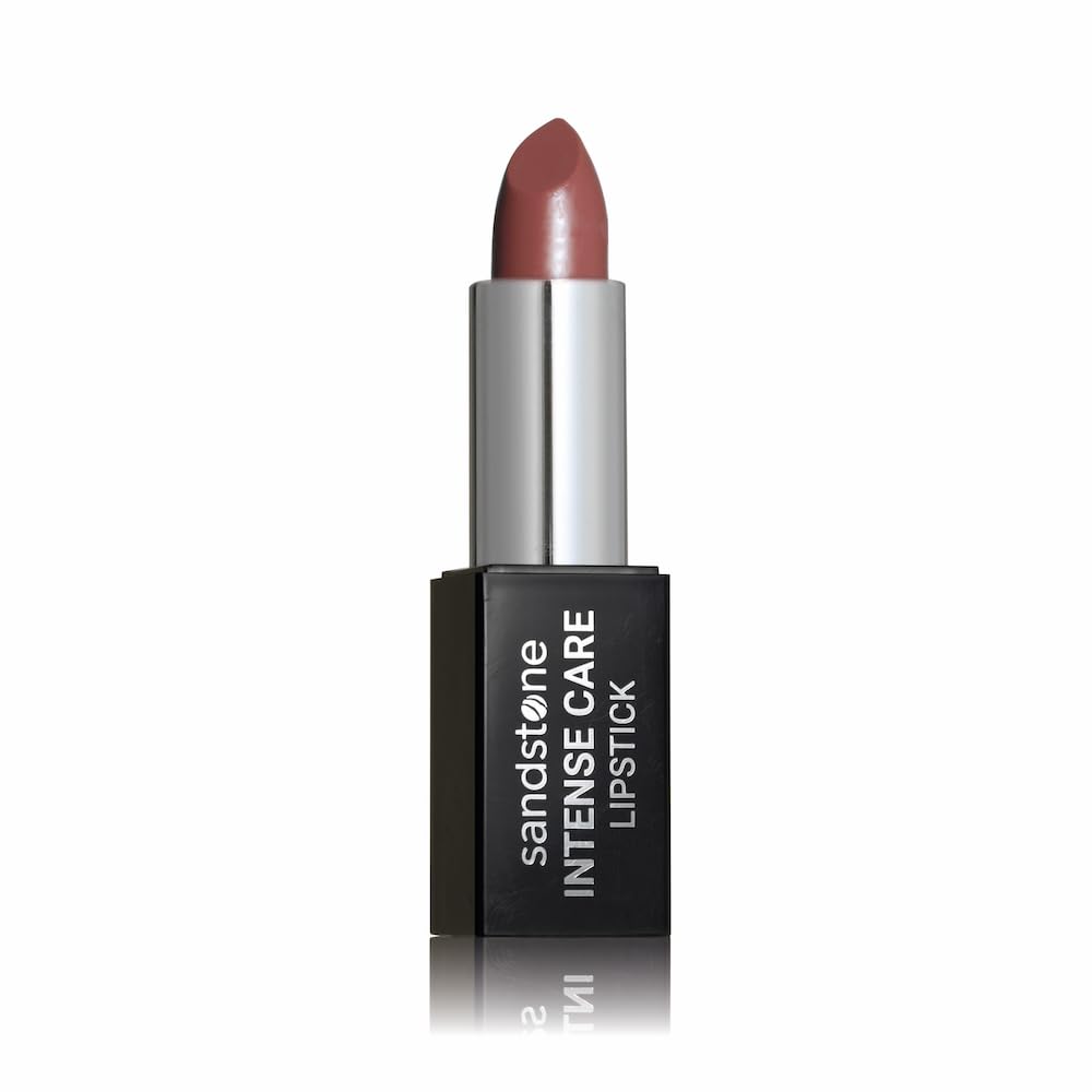 Sandstone Scandinavia Intense Care Lipstick, Moisturising Creamy Lip Colour for Sensitive Skin, Hypoallergenic