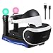 Produktbild LIDIWEE 4-in-1 PSVR Charging Display Stand with PlayStation VR Storage Headset Holder, 2 PS Move Controllers Charger Docking Station and Processor Unit Stand