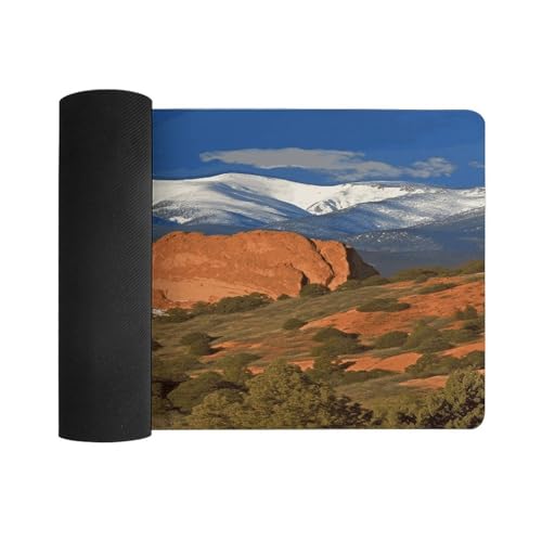 Pikes Peak Colorado Desk Pad Large 30x60cm Rubber miniatura 3