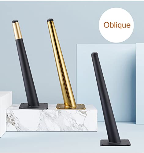 Patas de metal para gabinetes con acabado de cono inclinado de alta resistencia para el hogar 7