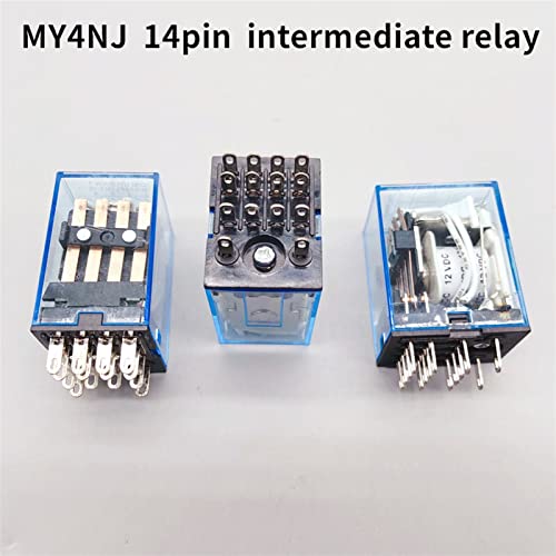 Interruptor de relé intermedio de 14 pines 4 NO-4 NC para control industrial 2