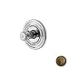 Newport Brass 3-804TR Single Handle Round Thermostatic Valve Trim with Metal Kno, Antique Brass