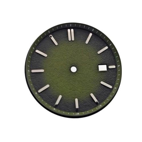 Cadran de montre NH35 de 35mm noir mat pour réparation
