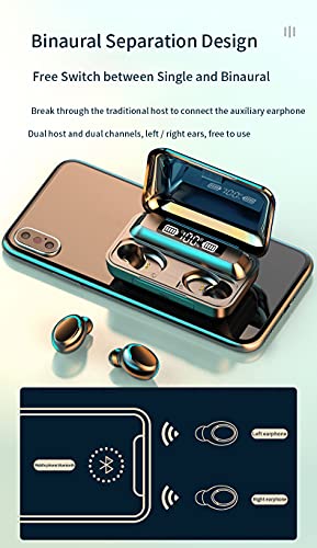 Image of 2023 Newest Wireless Earbuds Bluetooth 5.0 Headphones Mini Stereo Earphones in-Ear Built-in Mic Headset Headset with Charging Box for iOS Android