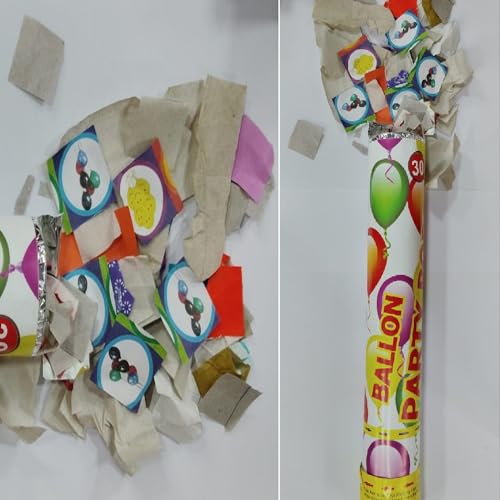 Image of Crave Party Poppers - Confetti Poppers for Birthdays, Bachelor & Anniversary Parties (2 Pack, 40cm)
