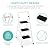 Best Choice Products Portable Folding 3-Step Ladder w/Rubber Feet Caps, 330lb Capacity