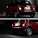 VIPMOTOZ Full LED License Plate Light For Mini Cooper R50 R52 R53 Hatchback & Convertible - 6000K Diamond White, 2-Pieces Tag Lamp Assembly Replacement