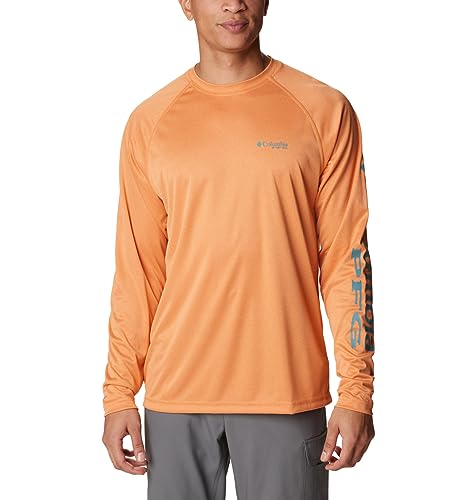 Chemise de randonnée Columbia PFG Terminal Tackle Heather orange S