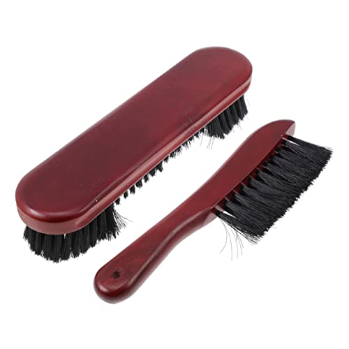 2pcs Billiard Table Broom Billiard Table Pool Table Clean Brush Pool Table Brush Set Multifunctional Cleaning Brush Felt Kit Wood Cleaner Billiards Pool Table Clean Brush