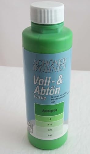 Voll- und Abtönfarbe Apfelgrün 500 ml