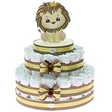 torte di pannolini bimba  Viale Magico Torta Pannolini Neonato Max Il Leoncino Idea Regalo Nascita Idea Regalo Nascita, Idea Regalo Nascita Economica e Originale