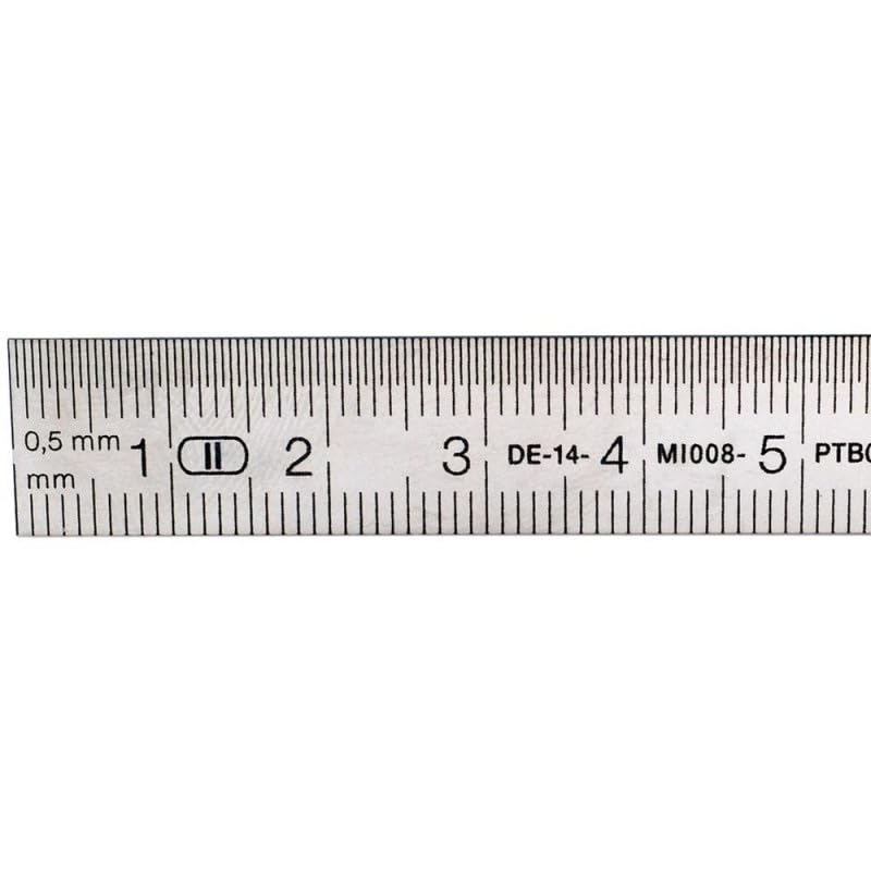 Réglet flexible INOX chromé mat classe 2-1500 mm