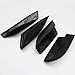 ITrims for Toyota 4Runner 4WD N210 2003 2004 2005 2006 2007 2008 2009 Car Accessories Exterior Roof Rack Rail End Cover Shell Cap Replacement 4PCS Black