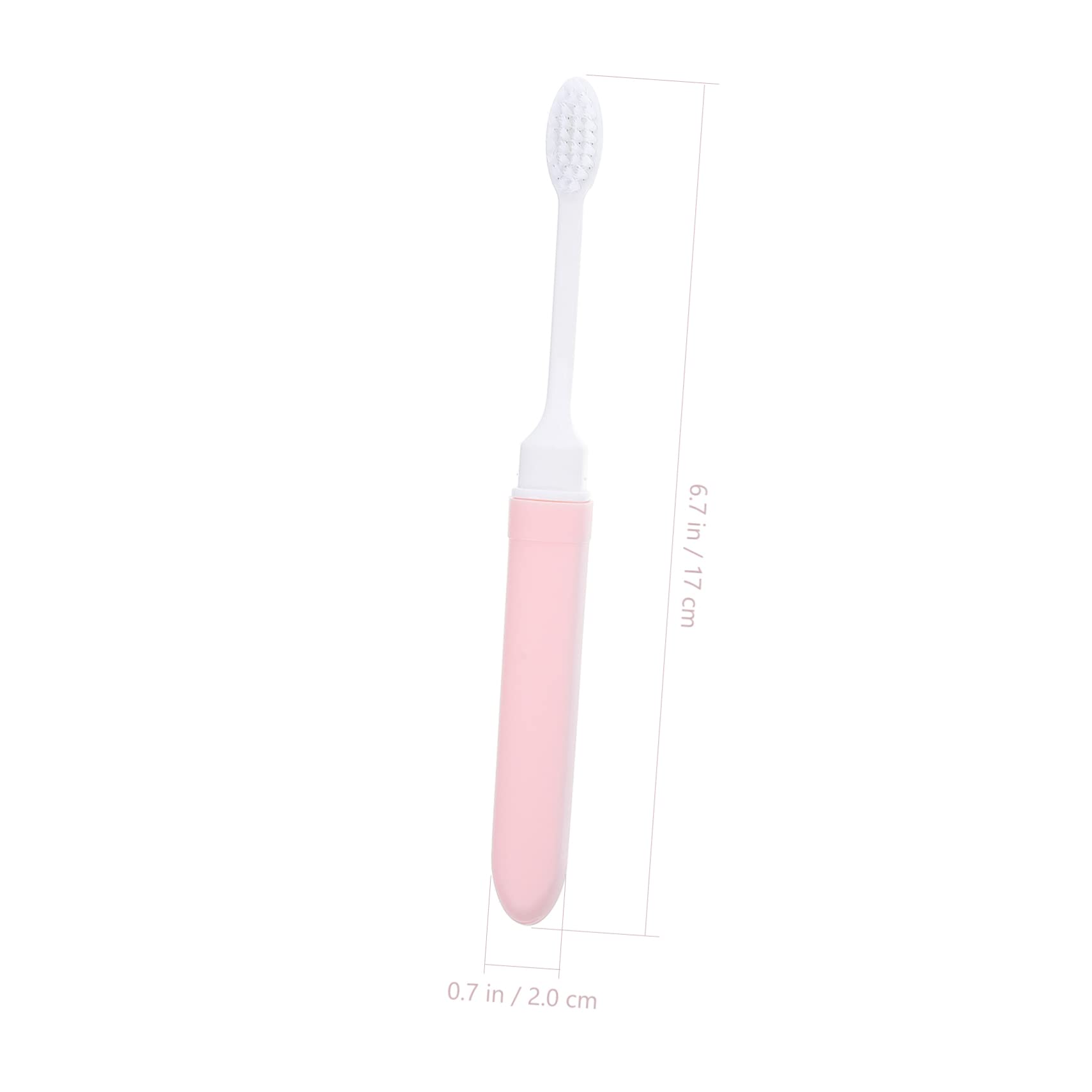 25piezas Cepillos De Dientes Plegables Suaves Para Viaje Kit De Cepillos De Dientes Portátil Estuche Accesorios De Higiene Bucal Para Adultos Viajes
