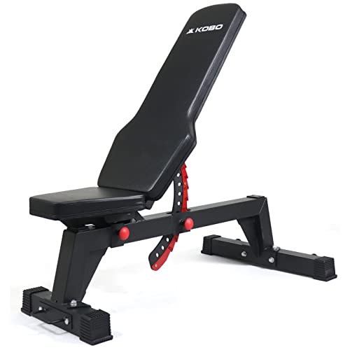 Kobo Commercial Adjustable Bench for Home Gym || Exercise Bench Multipurpose || Dumbbell Bench Weight Capacity 500 Kg (IMPORTED) (B0BRJKDRTG) Amazon Price History, Amazon Price Tracker