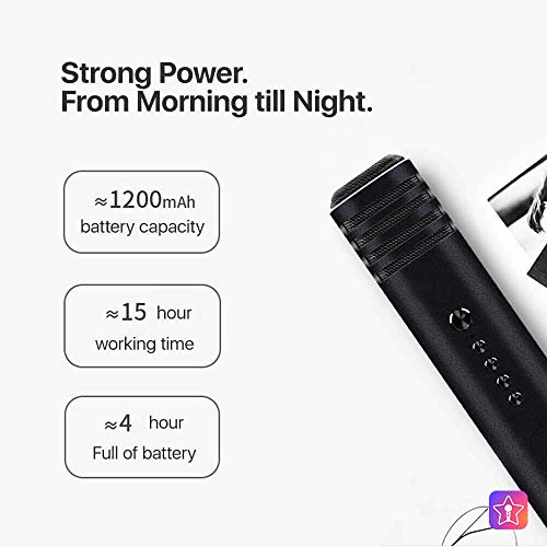 Image of StarMaker Developed Official Mobile Mic for Singing with Voice Beautified and Voice Changer Compatible for Android and IOS. (Red Vocal Master)