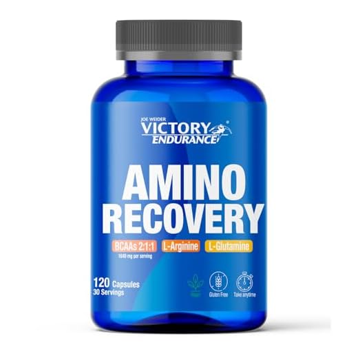 VICTORY ENDURANCE Weider, Amino Recovery - 120 Capsulas