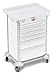Detecto, 2020150, Mobile Care Medical Cart, Electronic, Individual Drawer Lock & Sensor