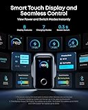 Anker Prime USB C Charger, 160W 3-Port Compact USB C GaN Charger, Smart Display and Touch Control, 140W Any-Single-Port Charging for MacBook, iPad, iPhone 17/16 Series, and More (Cable Not Included) - Image 5