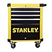 Produktbild Stanley FATMAX Werkstattwagen/Werkzeugwagen, Transmodul-System (mit 7 Schubladen, 2 Schlüsseln, bis 300kg Gesamtbelastbarkeit, mit 4 Rollen fest und schwenkbar, Rutschhemmende Matten) STMT1-74305
