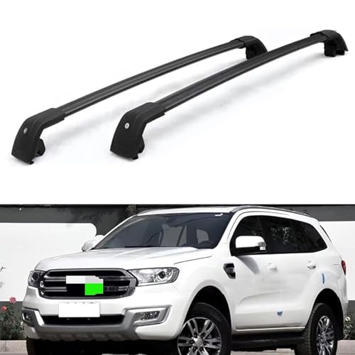 Roof Rack for Ford Everest SUV 2016 2017 2018 2019 2020, Car Roof Rack Cross Bars Rooftop Cargo Carrier Car Accessories,A