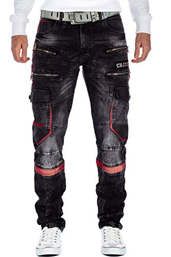 Cipo & Baxx Jean Homme – Coupe Regular en Denim pour Hommes, Look...