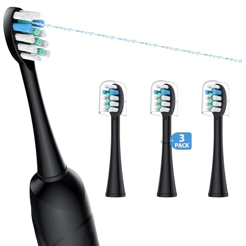 FitMount ���u���V�����p�w�b�h 3�p�b�N WaterPik Sonic Fusion 2.0�Ή� FitMount �t���b�V���O�u���V�w�b�h WaterPic SF-01 SF-02 2.0 SF-03 SF-04�p