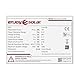 enjoy solar 36V Monokristallines Solarmodul, 182mm Solarzellen Solarpanel ideal für Wohnmobil, Balkonanlage, Gartenhäuse, Boot (150W 36V, für 24V PV Systems)