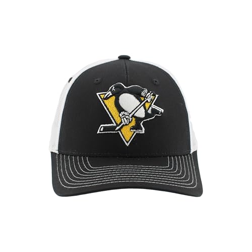 Image of ZHATS NHL Unisex-Adult NHL Officially Licensed Adjustable Snapback Hat Dakota Icon Team Color