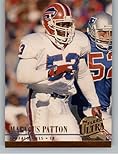 1994 Fleer Ultra #28 Marvcus Patton Buffalo Bills Official Football Card in Raw (NM or Better) Condition