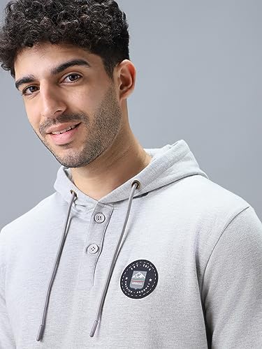 Image of Urbano Fashion Men Polycotton Hooded Sweatshirt