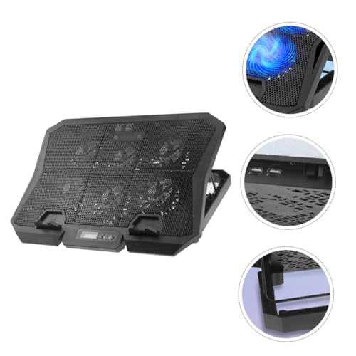 Base de enfriamiento para laptop 15.6 pulgadas con ventilador ajustable miniatura 5