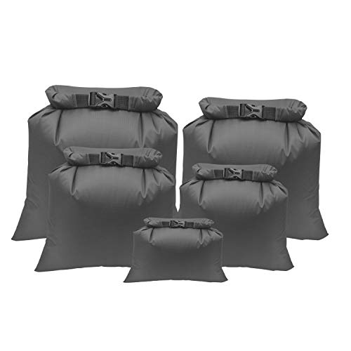 TRENDBOX Roll Top Waterproof Dry bag Kit Storage Compression Bag Sack Poch Packing Organizers Water Resistant Camping Travel