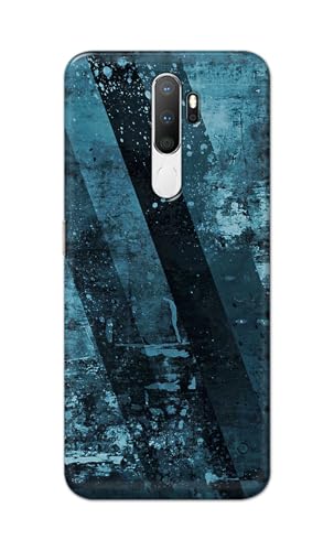 Image of Printed Hard Back Cover for Oppo A5 2020 Back Cover (Rugged Background -J1) -190724(EA)