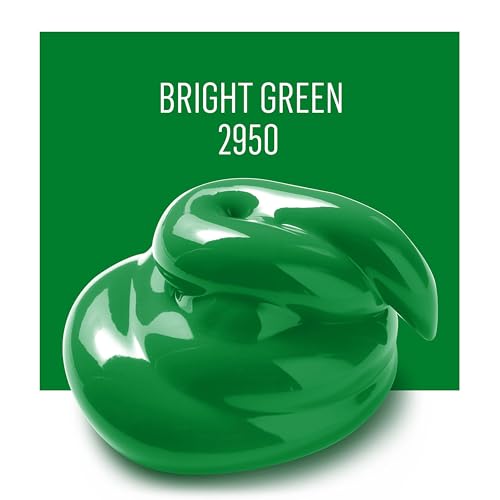 Image of FolkArt 2950 Multi-Surface Acrylic Paint, 2 oz, Bright Green