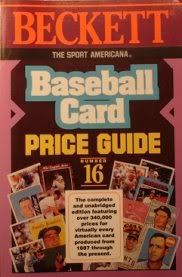 Sport Americana Baseball Card Price Guide 0937424714 Book Cover